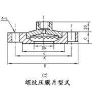 隔膜壓力表(圖5) 隔膜壓力表(圖5)