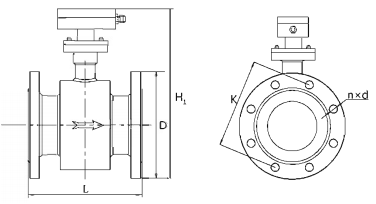 分體式電磁流量計(jì)(圖4) 分體式電磁流量計(jì)(圖4)