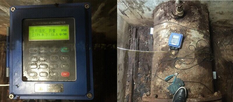 外夾式超聲波流量計(jì)客戶應(yīng)用現(xiàn)場(chǎng) 外夾式超聲波流量計(jì)客戶應(yīng)用現(xiàn)場(chǎng)